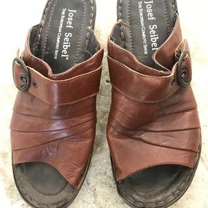 Josef Seibel sz 39 or sz 8 U.S. Shoes EUC